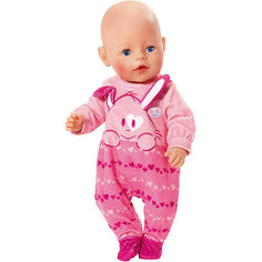 Комбинезончик  BABY born для куклы, розовый Zapf Creation