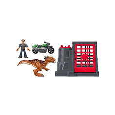 Игровой набор Jurassic World "Динозавры и герои" Стигимолох и Оуэн Грейди Mattel