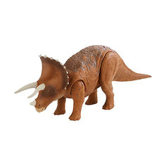 Фигурка Jurassic World "Динозавры" Трицератопс, со звуковыми эффектами Mattel