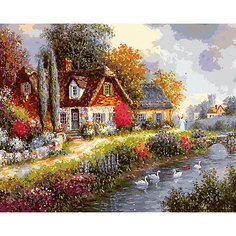 Картина по номерам Белоснежка «Летний день», 40x50 см