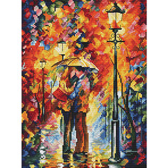 Набор для вышивания Белоснежка «Поцелуй под дождем», 27х35 см