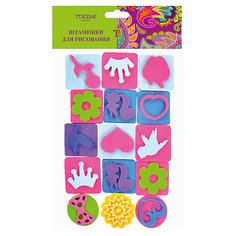 Набор штампиков для рисования (15 шт) Tukzar
