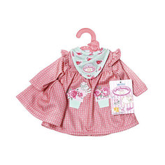 Одежда для куклы my first Baby Annabell Zapf Creation розового цвета, 36 см