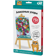 Алмазная мозаика Origami "Чудо-творчество" Sweet cat’s home, 750 деталей