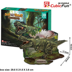 Пазл 3D "Эра Динозавров Тираннозавр", CubicFun