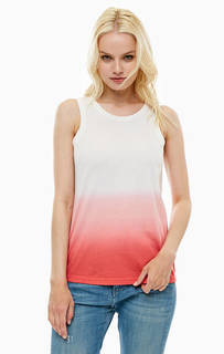 Хлопковая майка с градиентным принтом Mustang