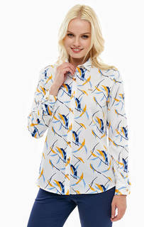 Хлопковая рубашка приталенного кроя U.S. Polo Assn.