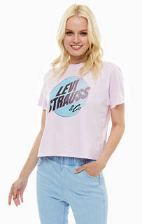 Хлопковая футболка с принтом Levis®