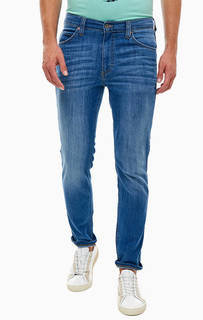 Зауженные синие джинсы со стандартной посадкой Mustang