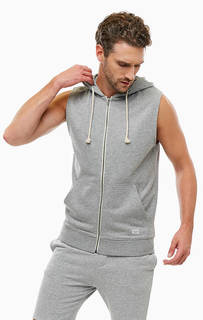 Серый жилет с капюшоном Jack & Jones