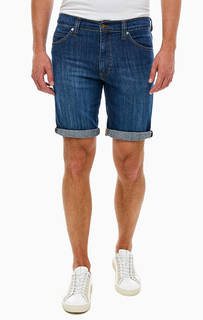 Синие шорты из денима Mustang