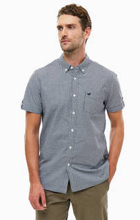 Хлопковая рубашка в клетку Mustang