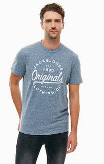 Футболка с эффектом состаривания Jack & Jones