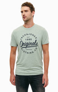 Футболка с эффектом состаривания Jack & Jones