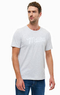 Хлопковая футболка с круглым вырезом Mustang