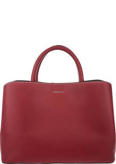 Сумка тоут красного цвета Fiorelli