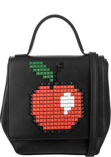 Маленькая сумка с декоративной отделкой Braccialini