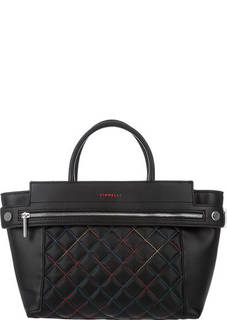 Сумка тоут черного цвета Fiorelli