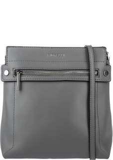 Маленькая серая сумка через плечо Fiorelli