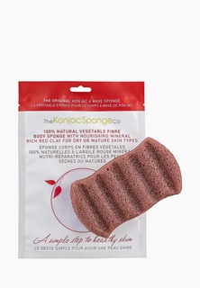 Спонж для тела The Konjac Sponge Co