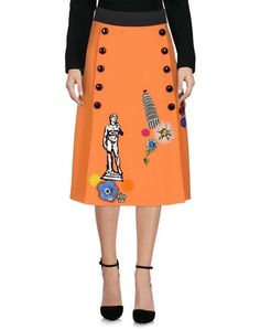 Юбка до колена Dolce & Gabbana