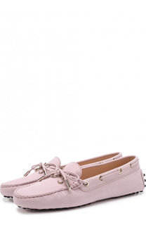 Кожаные мокасины с декором Tod’s Tods