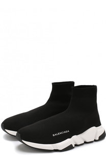 Текстильные кроссовки Speed Balenciaga