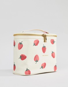 Сумка для завтрака с клубничным принтом Kate Spade Just Deserts - Мульти
