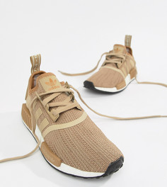 Бежевые кроссовки adidas Originals NMD R1 - Бежевый