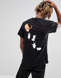 Черная футболка RIPNDIP Nermal - Черный