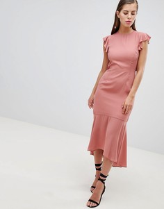 Платье-футляр с оборками Hope &amp; Ivy - Розовый