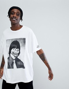 Оверсайз-футболка Cheap Monday - Белый