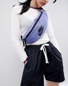 Фиолетовая сумка-кошелек на пояс с логотипом Nike - Фиолетовый