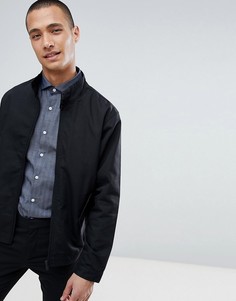 Хлопковая куртка Харрингтон Process Black - Темно-синий