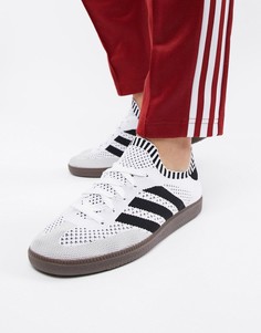 Белые кроссовки adidas Originals Samba Primeknit Sock CQ2217 - Белый