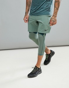 Зеленые шорты Nike Training Flex Vent Max 2.0 886371-365 - Зеленый