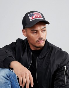 Бейсболка с нашивкой ASOS DESIGN - Черный