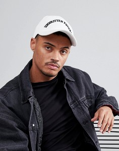 Белая фактурная бейсболка с вышитой надписью Unwritten Futures ASOS DESIGN - Белый