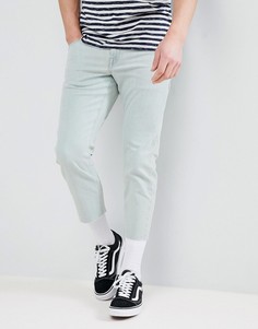 Узкие выбеленные джинсы ASOS DESIGN - Синий