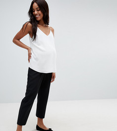 Суженные книзу брюки ASOS DESIGN Maternity - Черный
