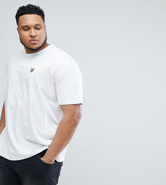 Белая футболка с логотипом Lyle &amp; Scott PLUS - Белый