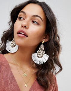 Серьги с кисточками ASOS DESIGN - Золотой