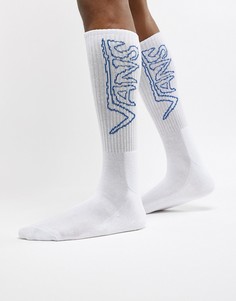 1 пара белых носков Vans VA3H3MWHT - Белый