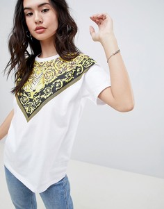 Футболка с принтом ASOS DESIGN - Белый