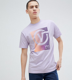Сиреневая оversize-футболка с принтом Vans эксклюзивно для ASOS - Розовый