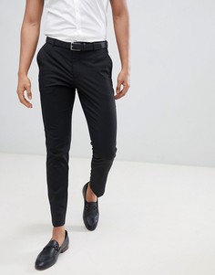 Черные брюки зауженного кроя Burton Menswear - Черный