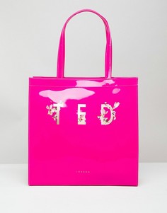 Сумка с цветочным принтом и логотипом Ted Baker - Розовый