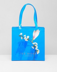 Маленькая сумка с цветочным принтом Ted Baker - Синий