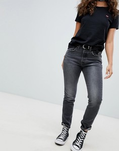Черные выбеленные джинсы скинни Levis 501 - Черный Levis®