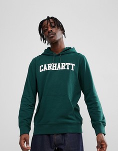 Худи зеленого цвета Carhartt WIP College - Зеленый